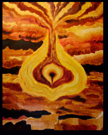 Onion Womb by Spiritual Artist Tarun Cherian